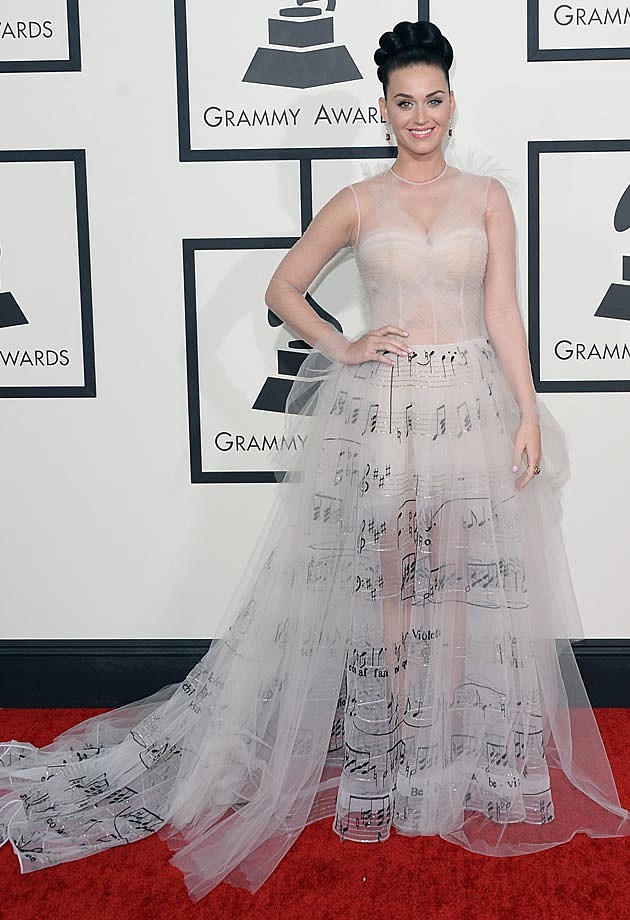 Katy Perry 2014 Grammys Valentino