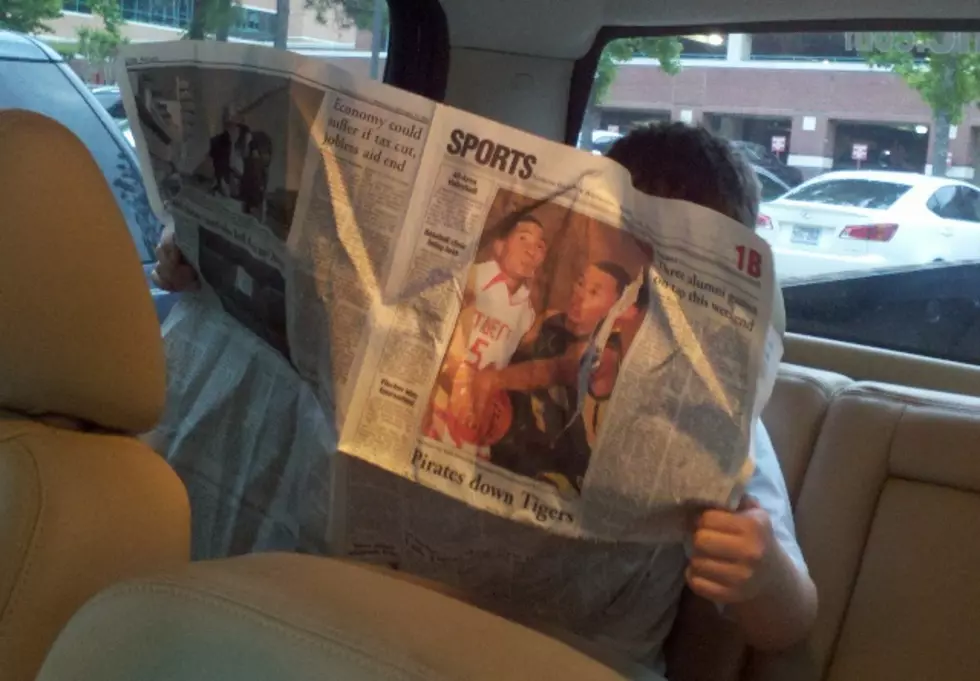 Can You Tell Who is Reading This Newspaper?