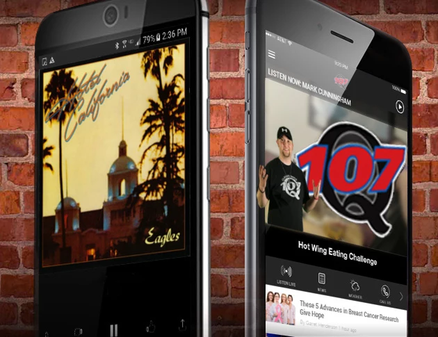 Can you listen to Q107 live?
