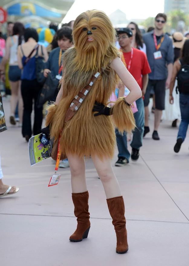 Comic-Con 2012 cosplay Chewbacca