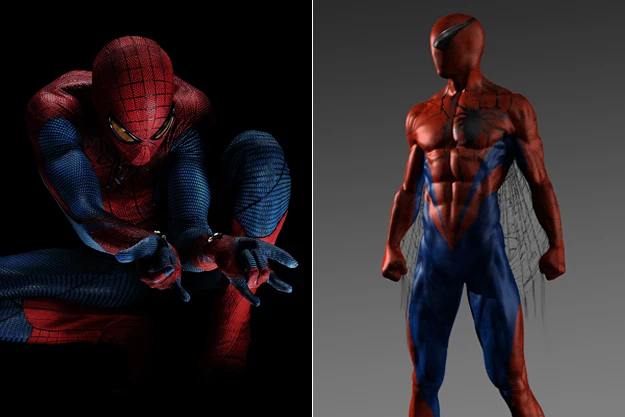 Spider-Man early concept art