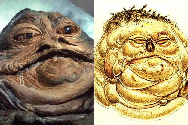 Jabba the Hut early concept art