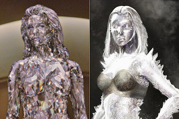 Emma Frost early concept art