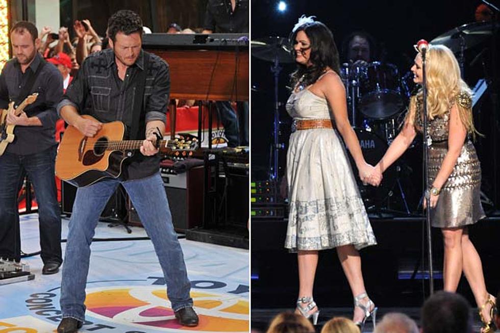 Blake Shelton, Pistol Annies + More to Perform at 2011 American Country Awards