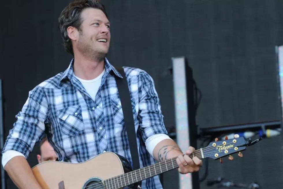 Blake Shelton Spends Another Week at the Top With &#8216;God Gave Me You&#8217;