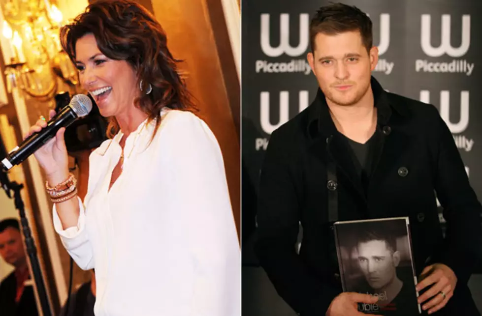 Michael Buble Previews Christmas Duet With Shania Twain