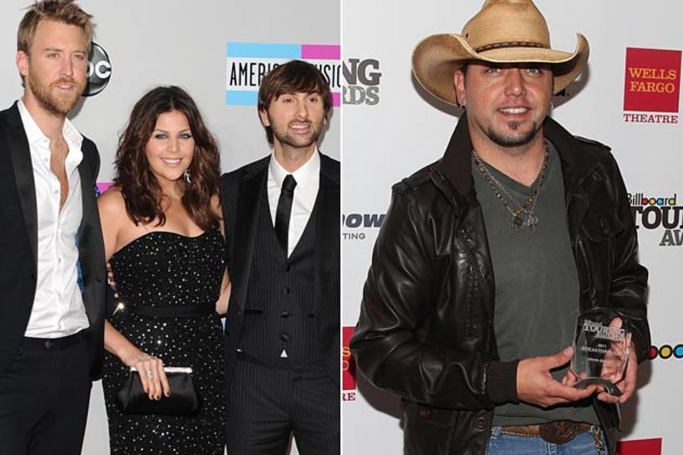 Lady Antebellum and Jason Aldean Own the Singles Charts This Week