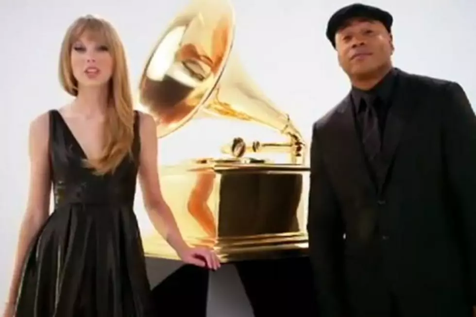 Taylor Swift and LL Cool J Co-Star in Ads for 2012 Grammys