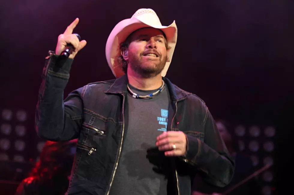 Toby Keith Presented With Video of the Year Award During 2012 ACM Award Red Carpet Broadcast
