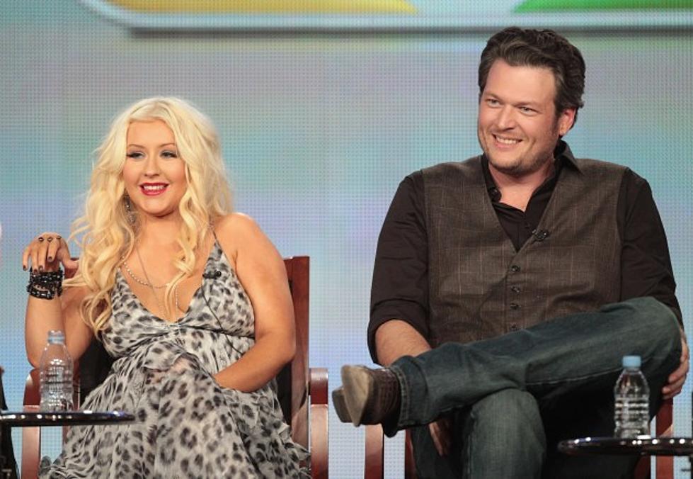 Blake Shelton and Christina Aguilera Planning to Record Country Duet?