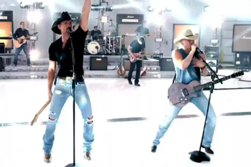 Kenny Chesney and Tim McGraw Rock Hard in New &#8216;Feel Like a Rock Star&#8217; Video