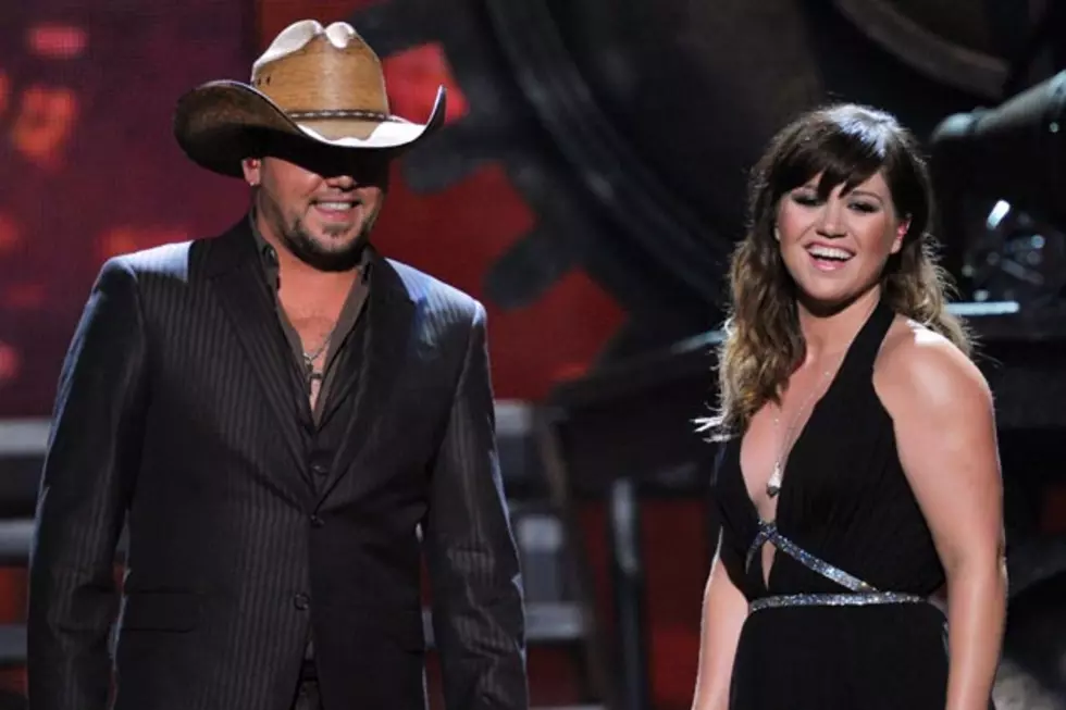 Jason Aldean and Kelly Clarkson Win Single Record of the Year for &#8216;Don&#8217;t You Wanna Stay&#8217; at 2012 ACM Awards