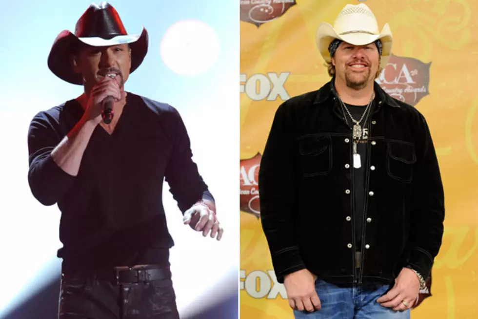 Daily Roundup: Tim McGraw, Toby Keith + More