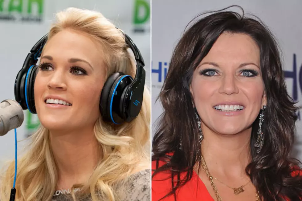 Daily Roundup: Carrie Underwood, Martina McBride + More