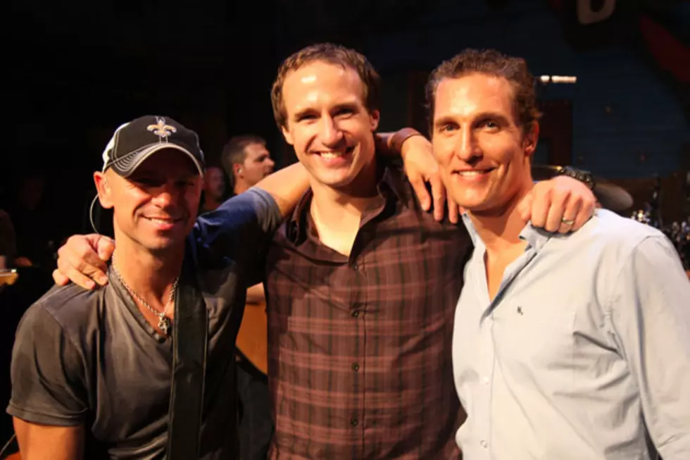 Kenny Chesney Joins Drew Brees and Matthew McConaughey for Amazing Race Charity Event