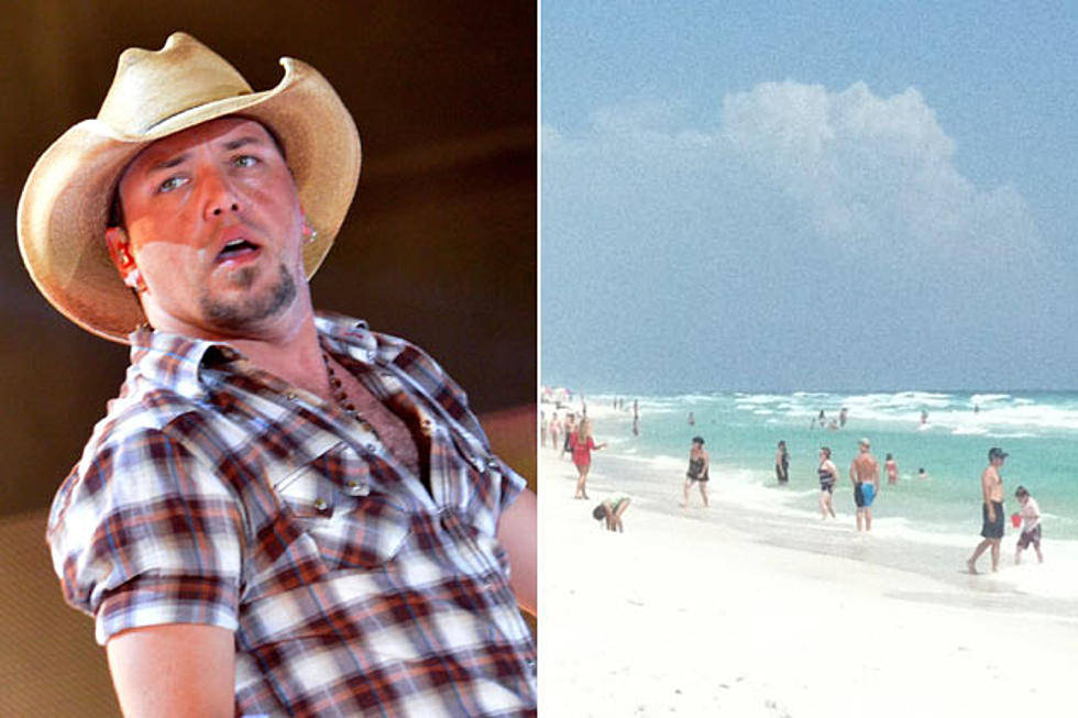 Jason Aldean Ticketed by Police for Swimming in Dangerous Waters