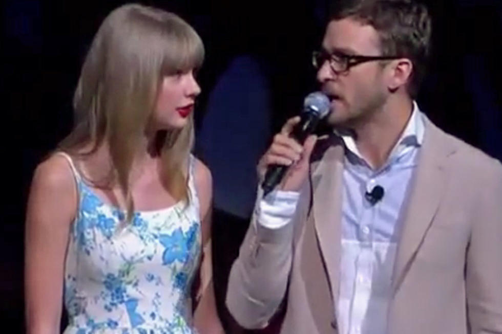 Taylor Swift Awkwardly Tells Justin Timberlake About Her Love of Walmart