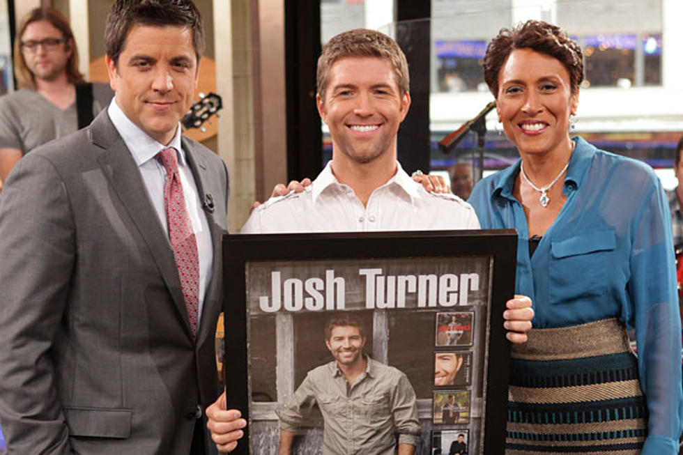Josh Turner Honored With Special Plaque on &#8216;Good Morning America&#8217;