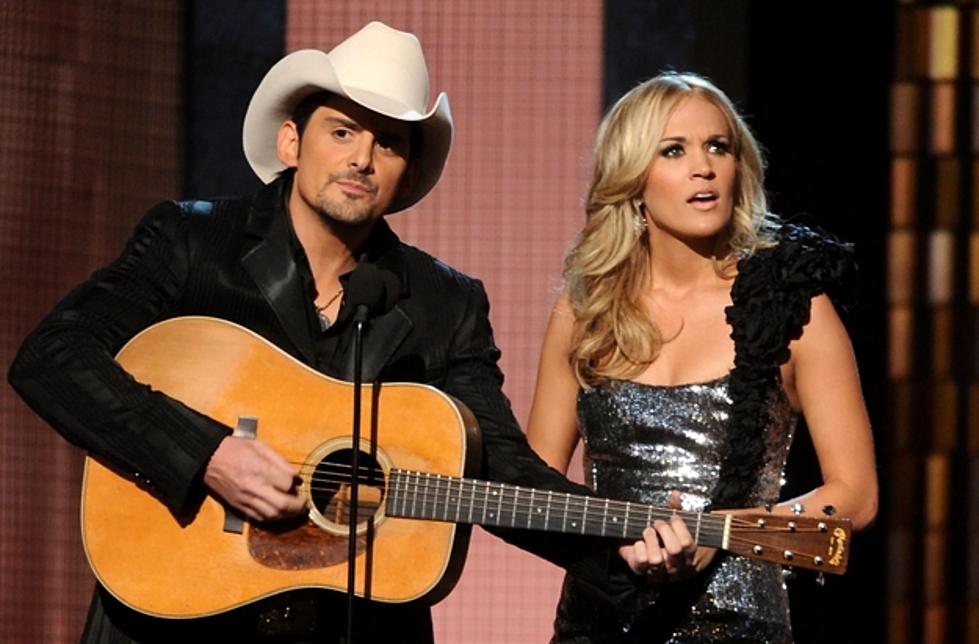Brad Paisley and Carrie Underwood Confirmed to Host 2012 CMA Awards