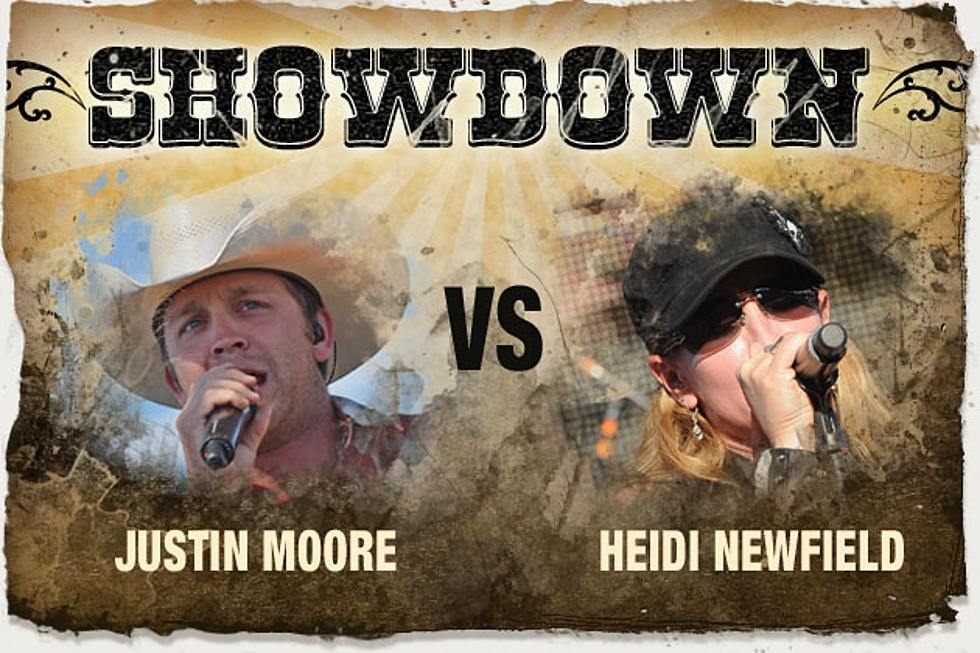Justin Moore vs. Heidi Newfield – The Showdown
