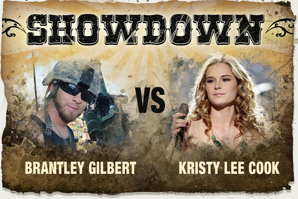 Brantley Gilbert vs. Kristy Lee Cook – The Showdown