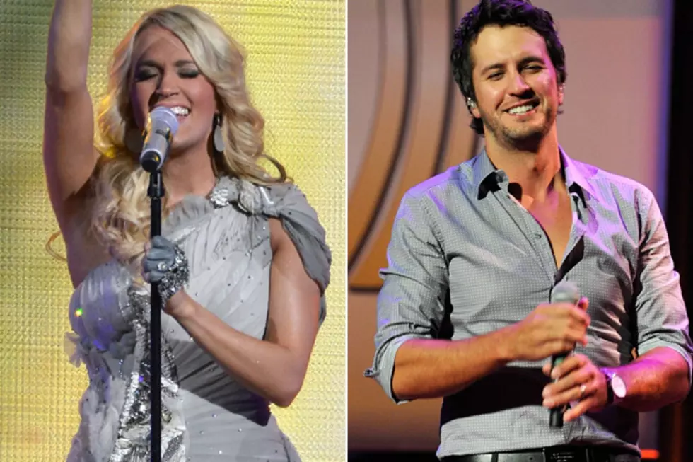 Carrie Underwood and Luke Bryan Lead Country Nominees at the 2012 American Music Awards