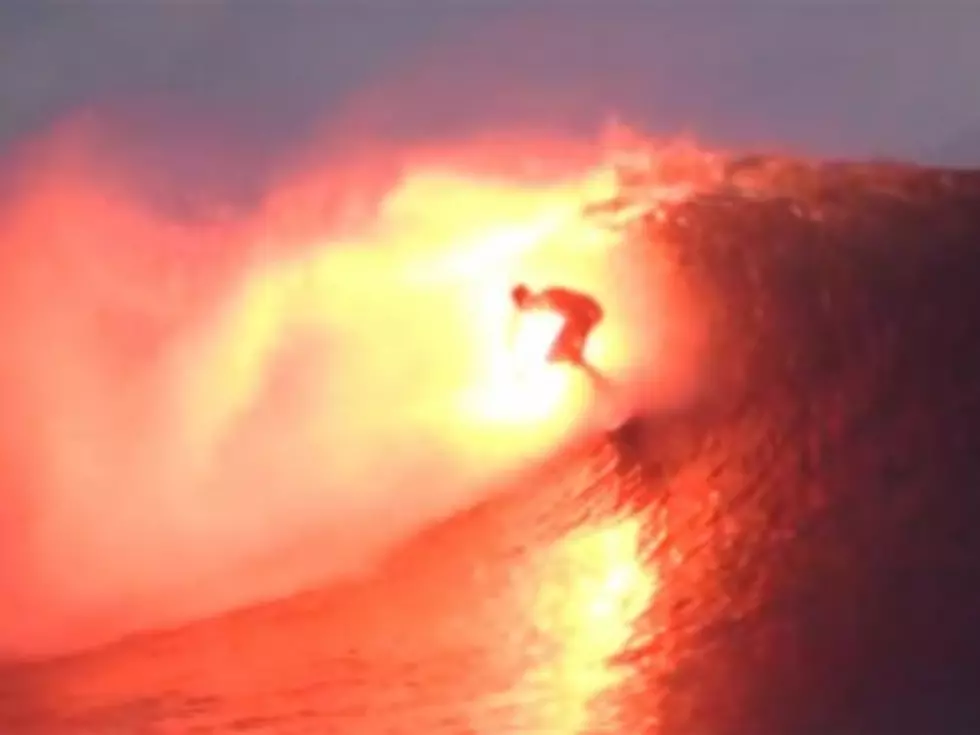 Surfers Attach Flares to Their Boards to Make Incredible, Glowing Waves [VIDEO]