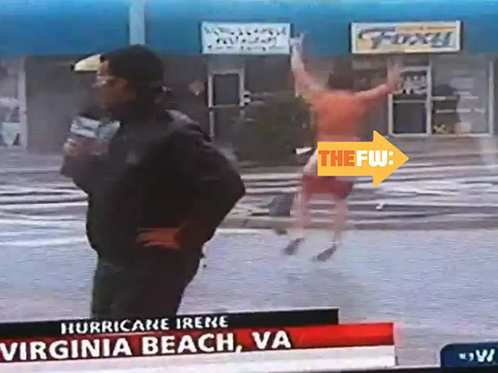 Streaker Flashes a Live Weather Channel Broadcast