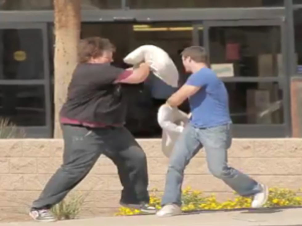 Are You Ready For an Ambush Pillow Fight? [VIDEO]