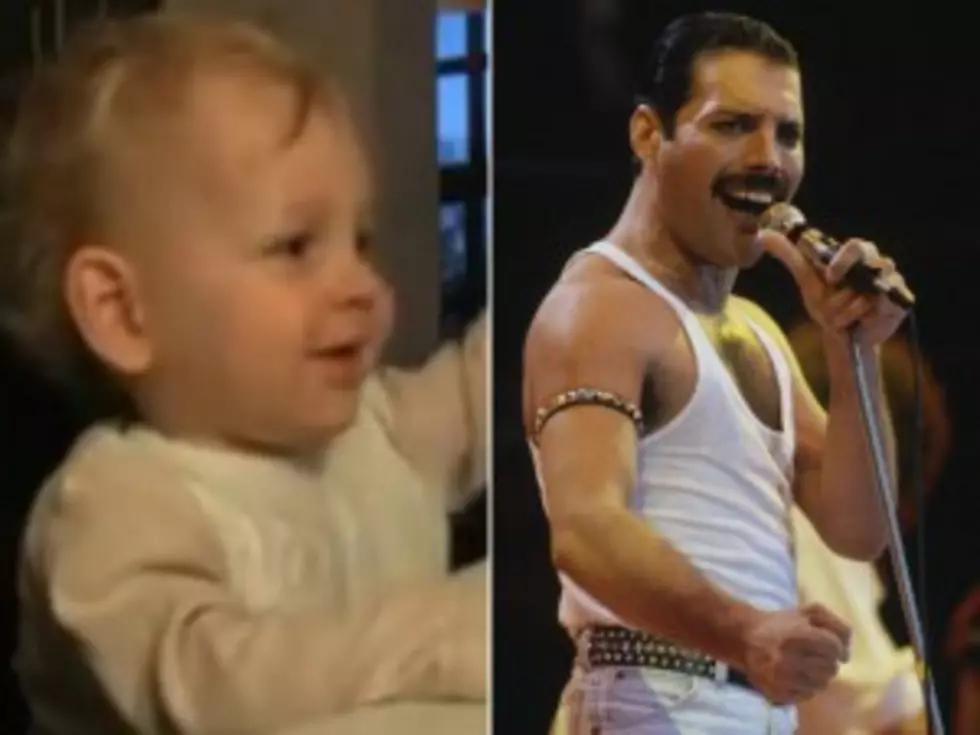 Aww! Queen-Loving Baby Imitates Freddie Mercury [VIDEO]