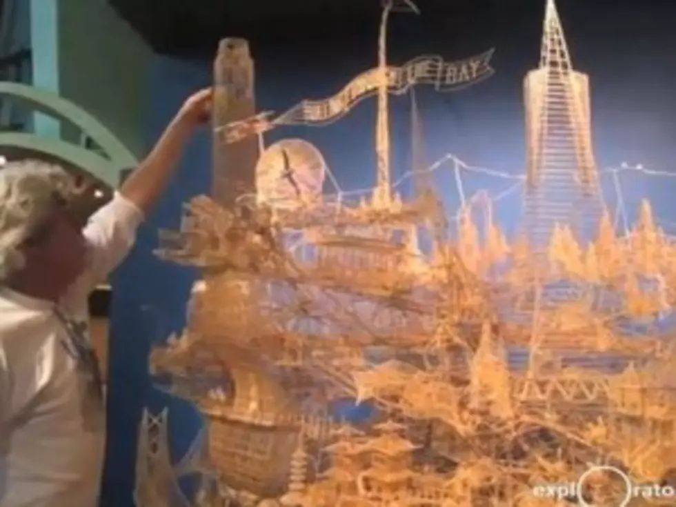 Amazing Toothpick Replica of San Francisco Built Over 35 Years [VIDEO]