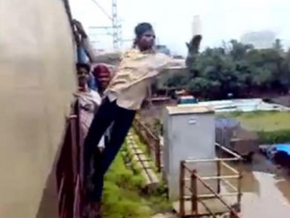 Indian Train Surfing Is Completely Insane [VIDEO]