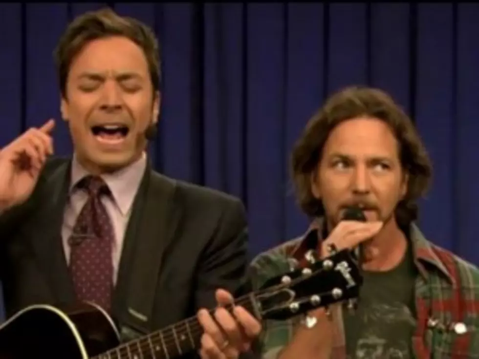 Jimmy Fallon and Eddie Vedder Duet on &#8216;Balls in Your Mouth&#8217; [VIDEO]