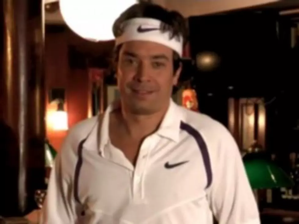 Jimmy Fallon Mocks Tennis Pro Roger Federer in Hysterical &#8216;Late Night&#8217; Skit [VIDEO]