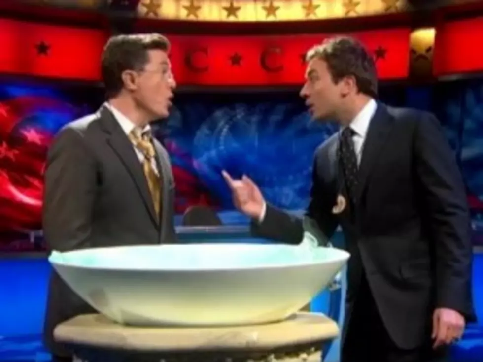 Stephen Colbert and Jimmy Fallon Become Mortal Enemies [VIDEO]