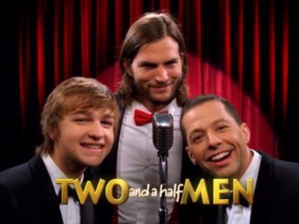 New &#8216;Two and a Half Men&#8217; Intro Puts Ashton Kutcher Front and Center [VIDEO]