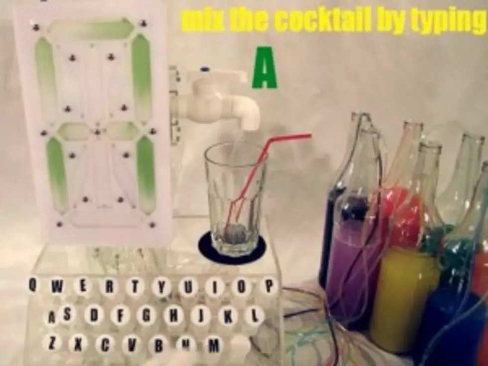 Typewriter Drink Mixer Lets You Taste Your Own Words [VIDEO]