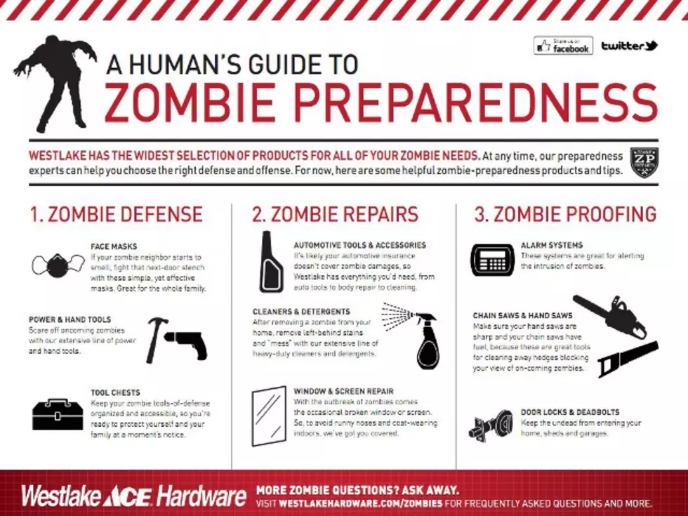 Hardware Store Offers Chainsaws, Shovels For Defending Against Zombie Attacks [IMAGE]