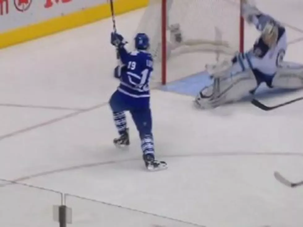 Toronto Maple Leaf Joffrey Lupul Shatters Net Cam With Direct Hit Goal [VIDEO]