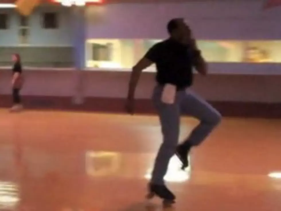 Roller Skating Man Shows Off His Moves [VIDEO]
