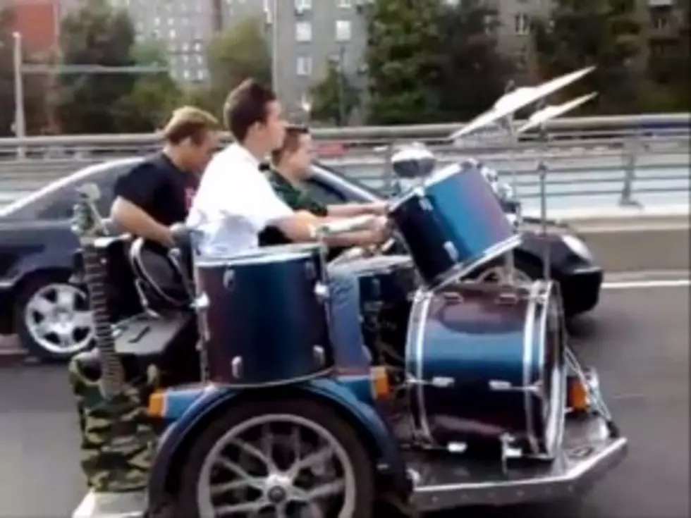 Russian Rockers On a Motorbike Are a Literal Traveling Band [VIDEO]