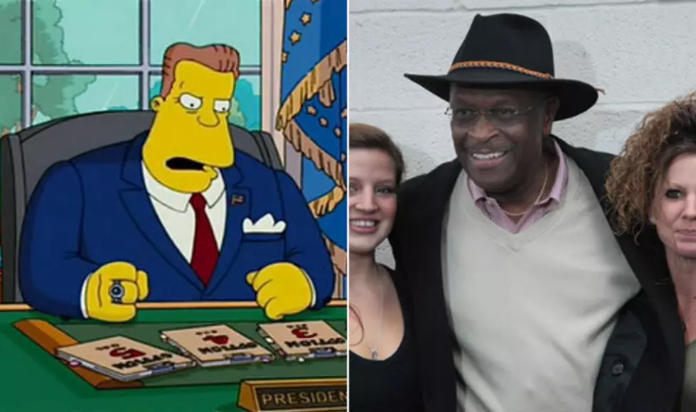 Did Herman Cain Use a Line From &#8216;The Simpsons Movie&#8217; In a Speech? [VIDEO]