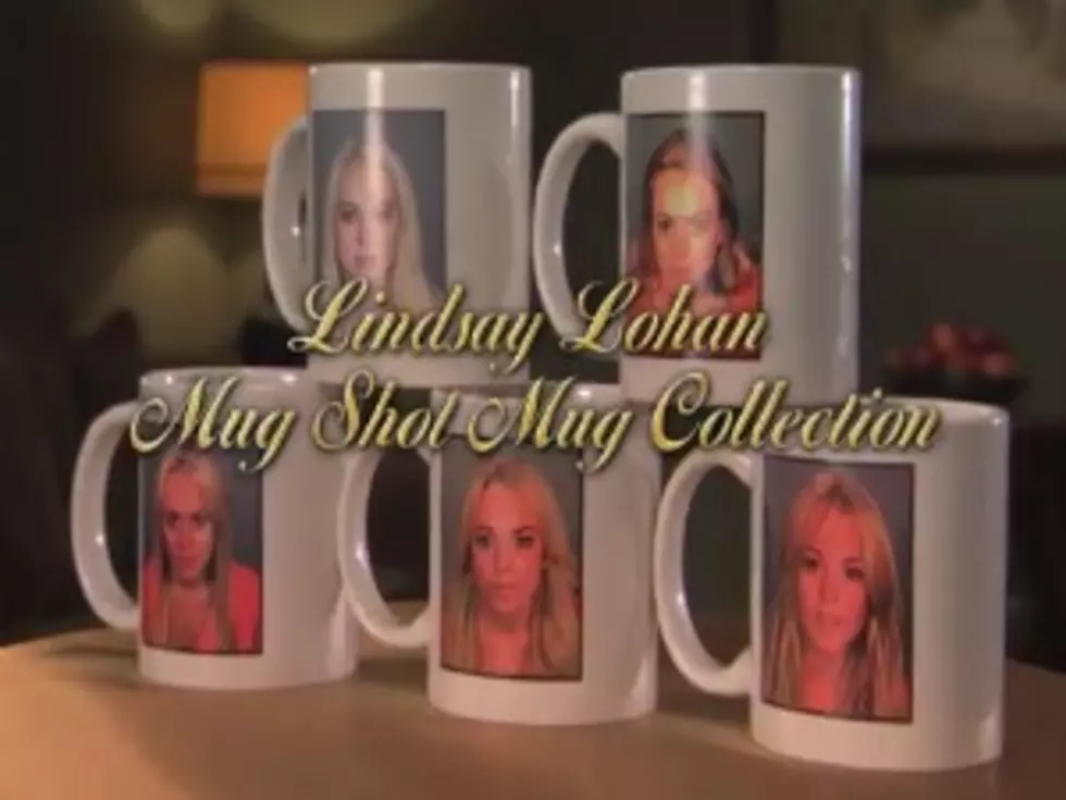 Jimmy Kimmel Presents the Lindsay Lohan Mugshot Mug Collection [VIDEO]
