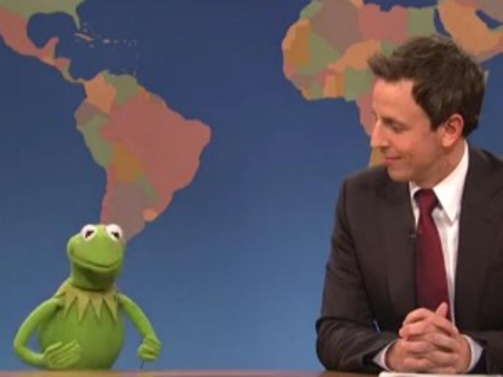 &#8216;Really!?!&#8217; Kermit the Frog on &#8216;SNL&#8217;s&#8217; Weekend Update? [VIDEO]