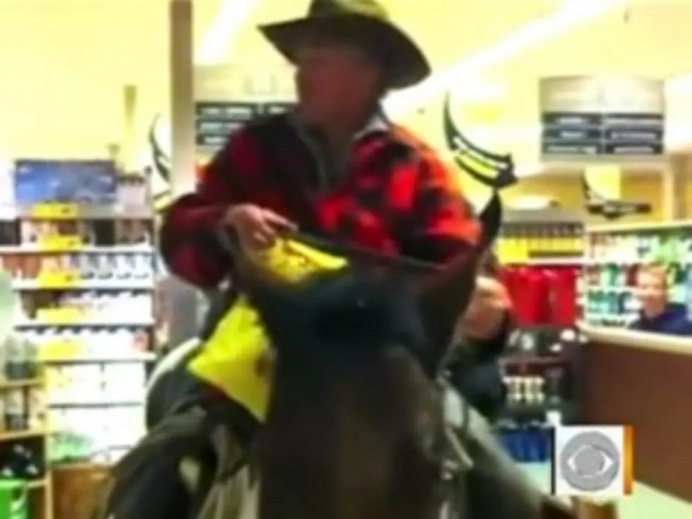 Yee-Haw! Urban Cowboys Arrested for Riding Horses in Supermarket [VIDEO]