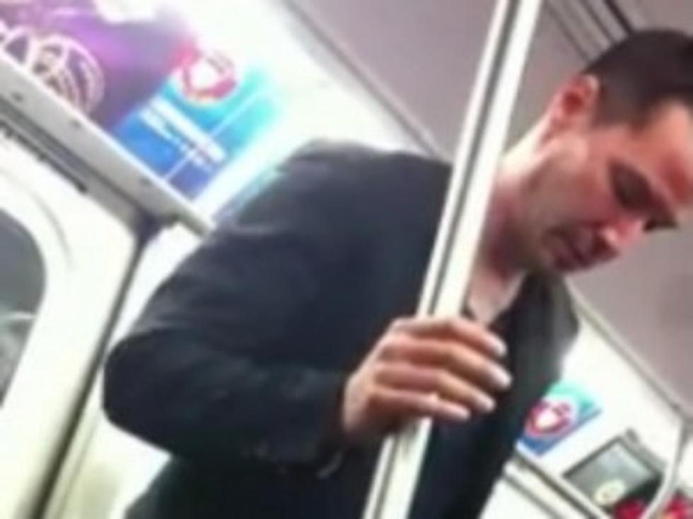 Keanu Reeves Gives His Seat to Woman on the Subway — Whoa! [VIDEO]