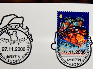 santa letter stamp