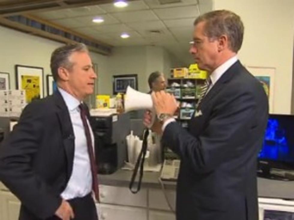 Brian Williams Confronts Jon Stewart About NBC Fire Alarm Spoof [VIDEO]