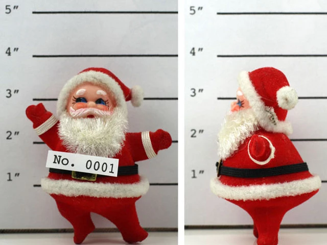 Santa In Jail