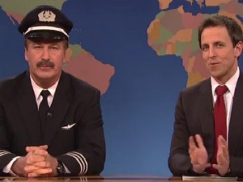 Alec Baldwin Forces an Apology from American Airlines Captain on &#8216;SNL&#8217;s&#8217; Weekend Update [VIDEO]